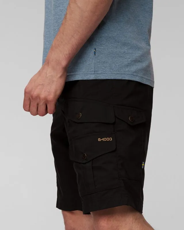 Pantaloncini neri da trekking da uomo Fjallraven Vidda Pro Lite Shorts M