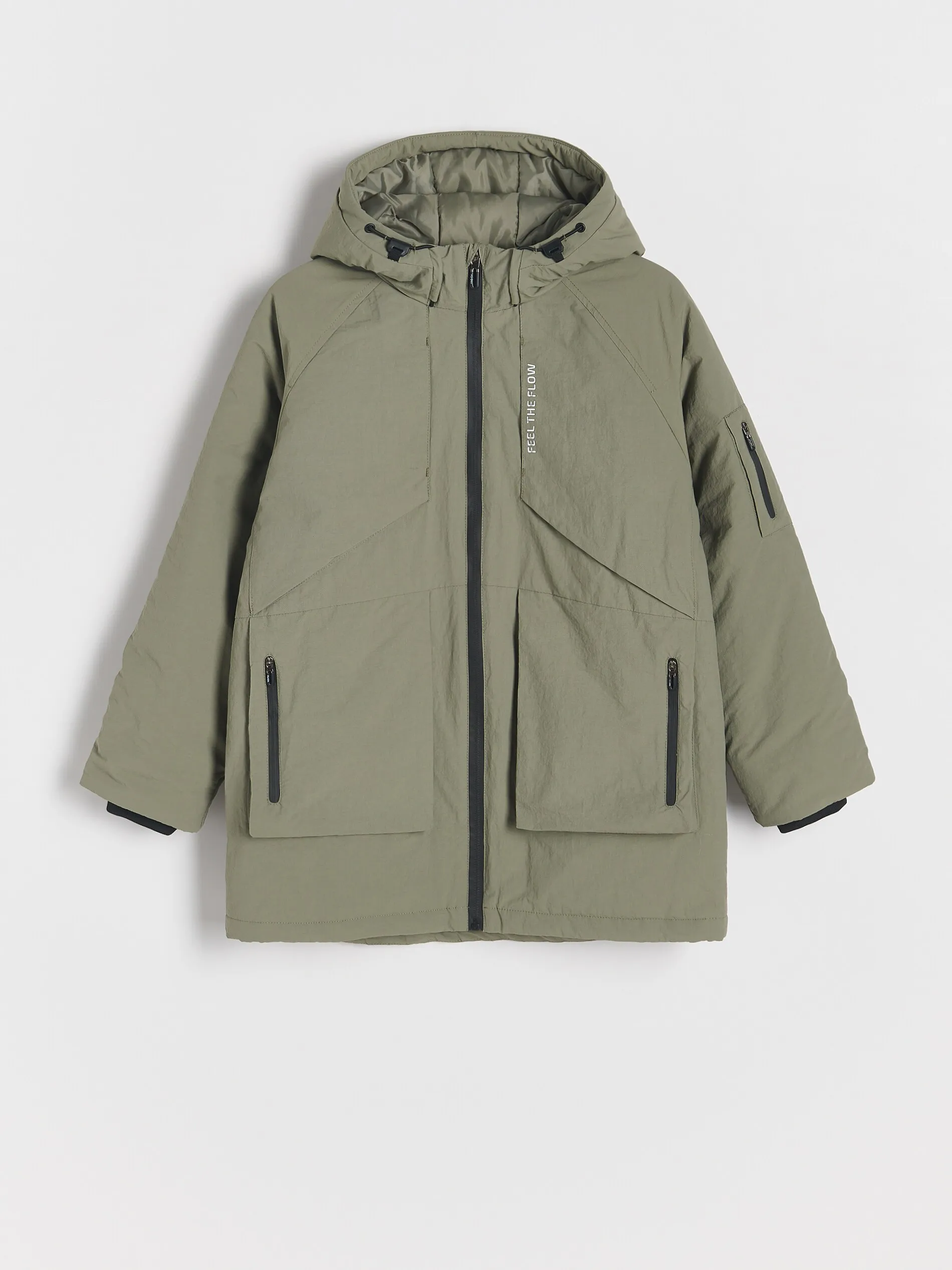 Parka con cappuccio