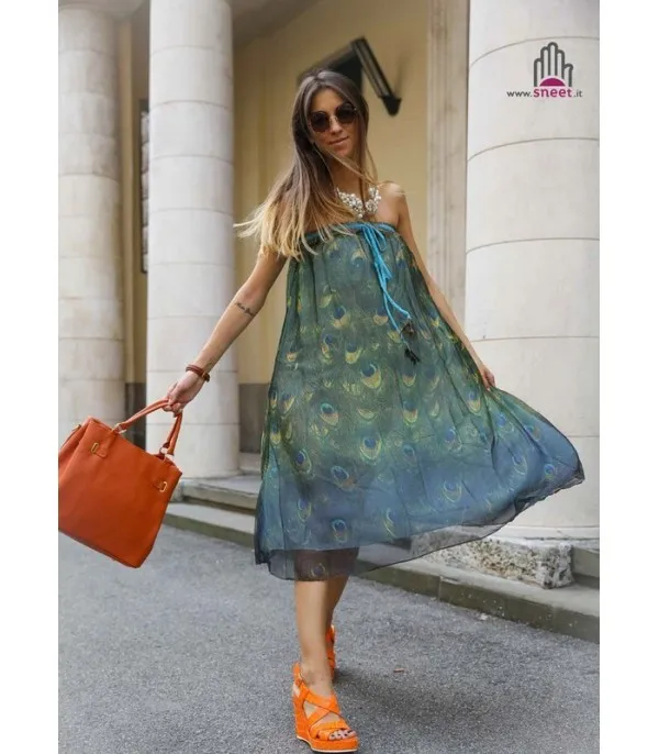 Peacock Dress