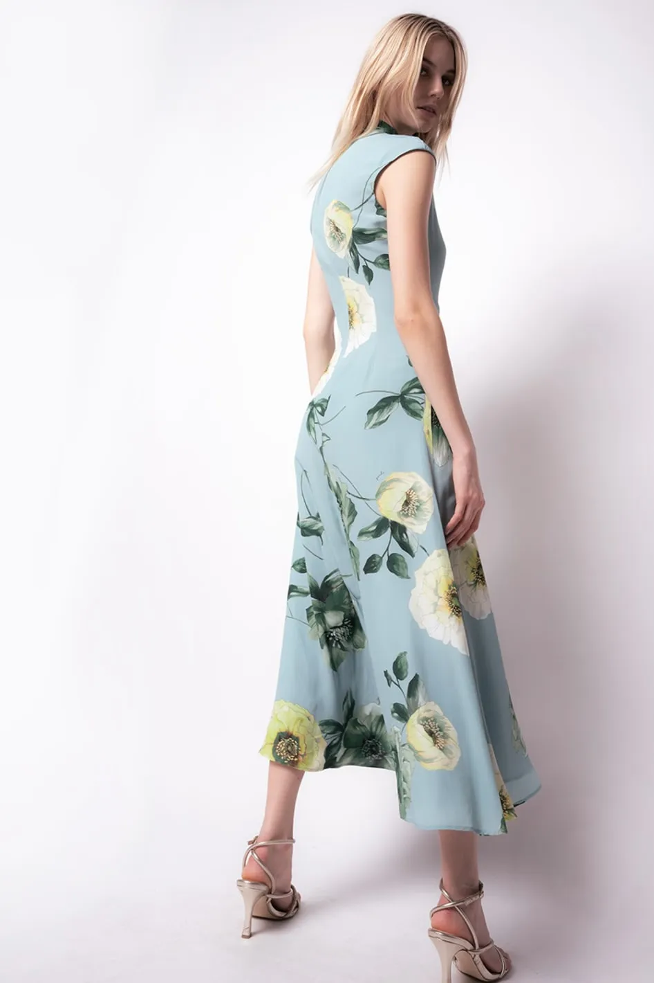 Pinko Dress with Print / Green