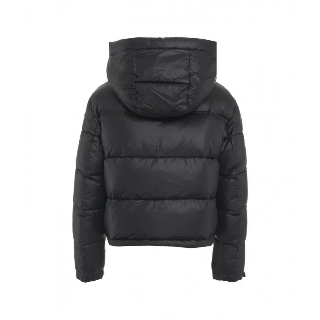 Piumino corto eco Ovatta nero