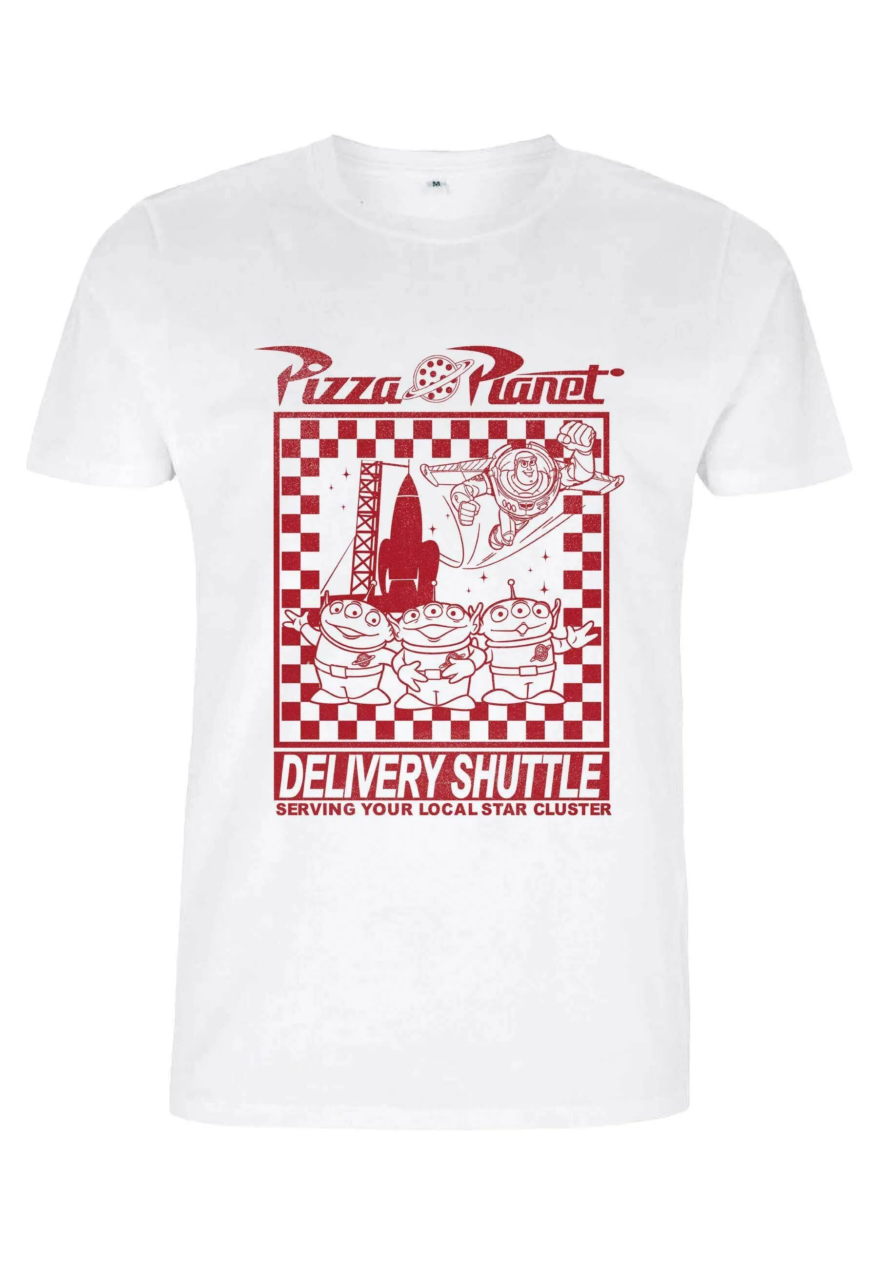 PIXAR PIZZA PLANET DELIVERY  - T-shirt con stampa