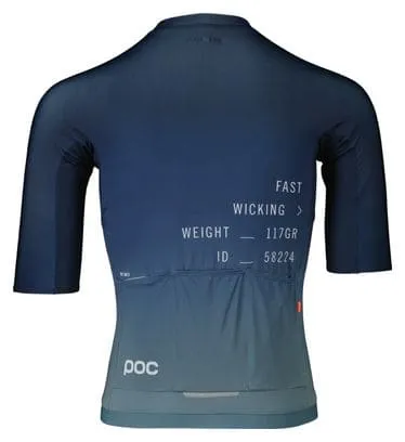 Poc Pristine Print Short Sleeve Jersey Blue Gradient