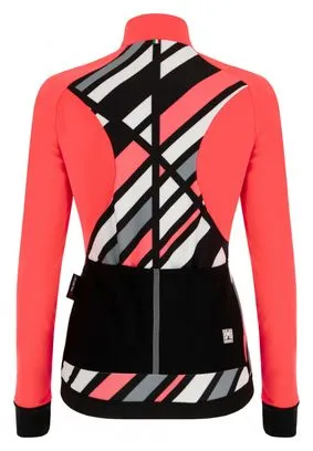 Santini Coral Raggio Orange Jacket Donna