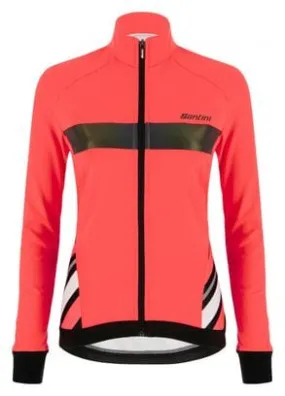 Santini Coral Raggio Orange Jacket Donna