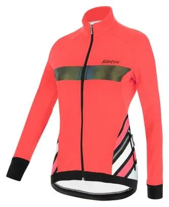 Santini Coral Raggio Orange Jacket Donna