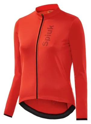 Spiuk Anatomic Anatomic Woman Winter Jersey Red