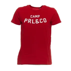 T-Shirt A Girocollo In Jersey Di Cotone Con Logo