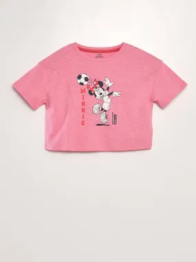 T-shirt crop top 'Minnie' - ROSA