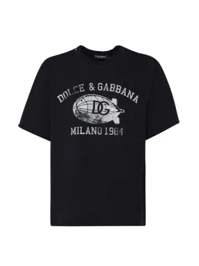 T-SHIRT IN JERSEY DI COTONE INTERLOCK