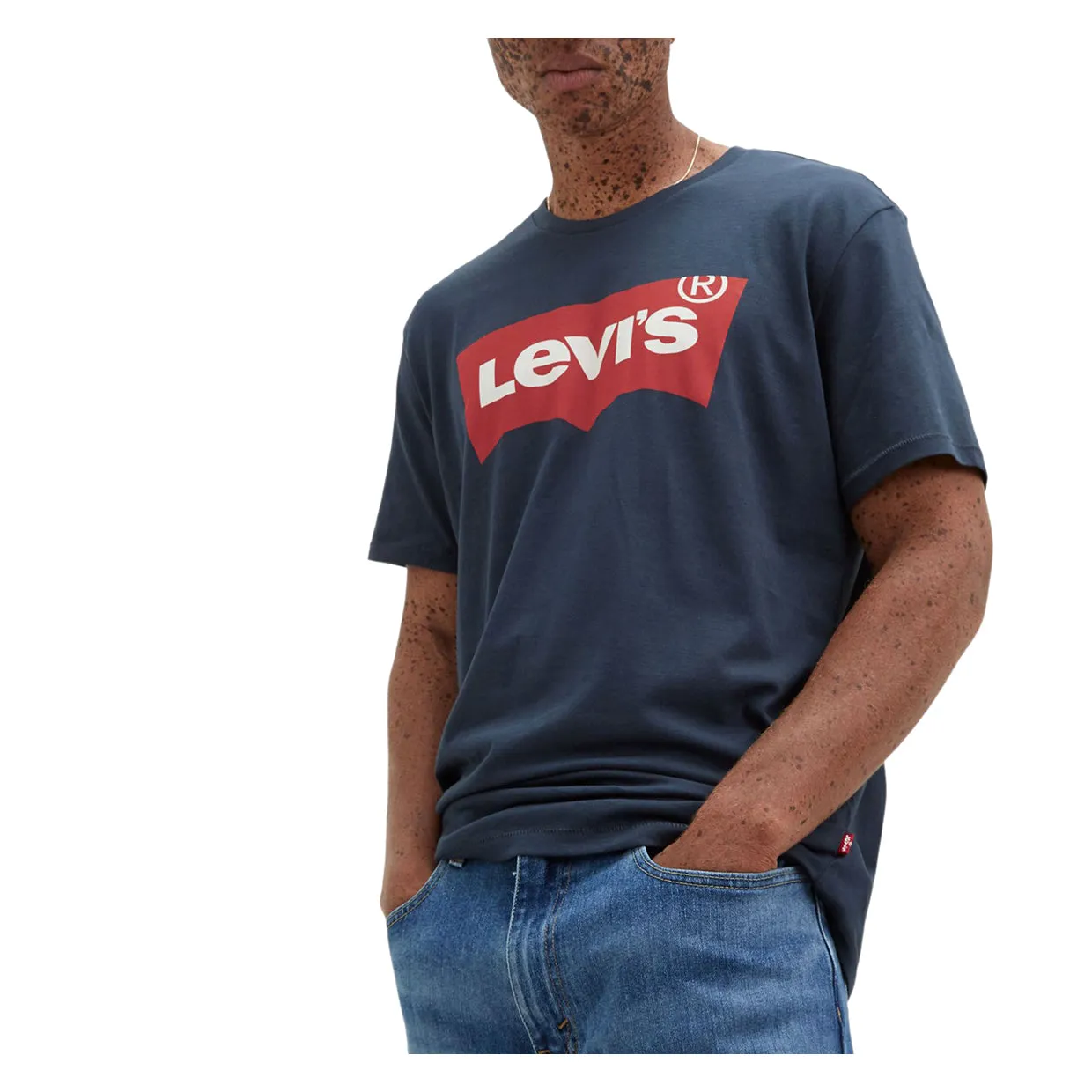 T-shirt Levi's Housemark Standard Blu