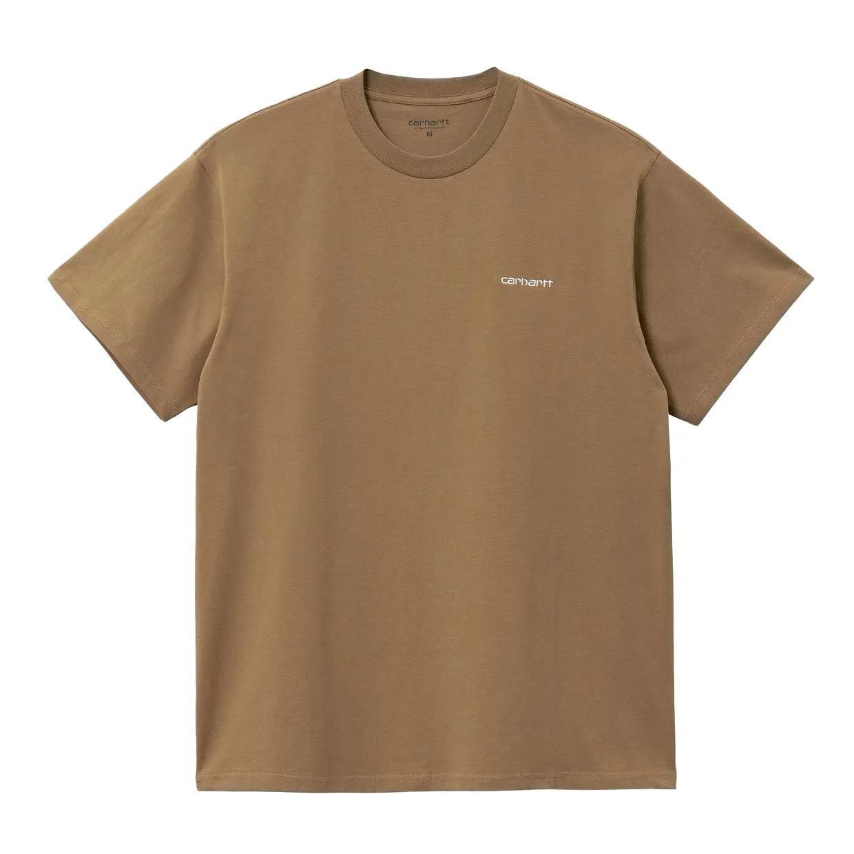 T-shirt Uomo Carhartt WIP S/S Script Embroidery Marrone