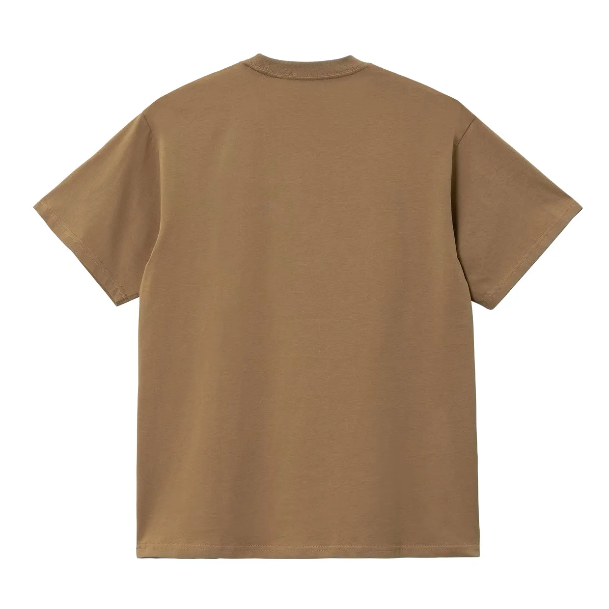 T-shirt Uomo Carhartt WIP S/S Script Embroidery Marrone