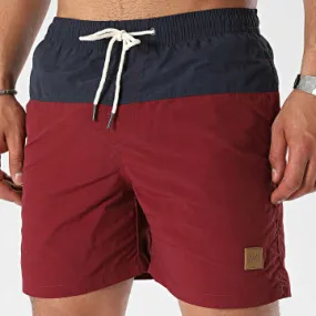TB1026 Pantaloncini da bagno Navy Bordeaux