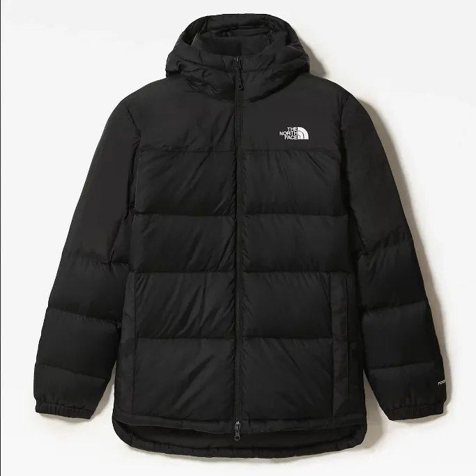 The North Face giacca piumino da uomo con cappuccio Diablo Down Hood NF0A4M9LKX7 nero