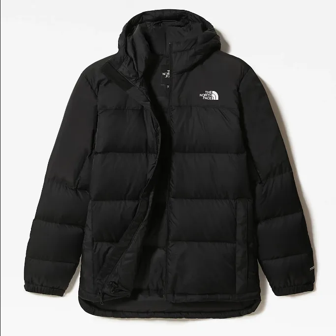 The North Face giacca piumino da uomo con cappuccio Diablo Down Hood NF0A4M9LKX7 nero