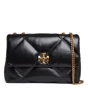 TORY BURCH  Borsa Kira Diamond in pelle nera