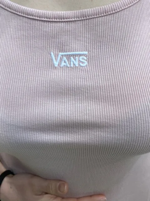 Vans vestitino a costine da ragazza Jessie Dress VN0A5LMEBQL1 rose smoke